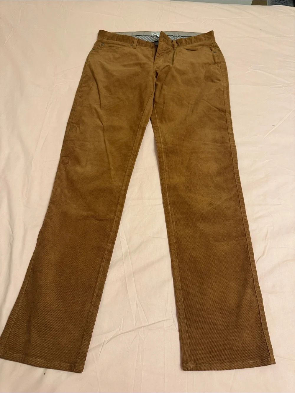 Peter Millar Men's Corduroy Pants in Warm Brown
